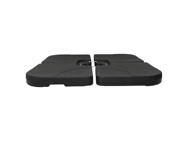 vidaXL Umbrella Base Patio Parasol Stand Parasol Base for Garden Porch Black