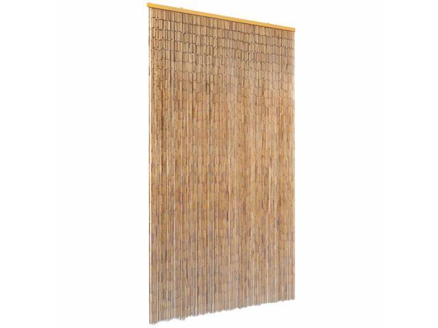 vidaXL Insect Door Curtain Bamboo 39.4'x78.7' Anti Mosquito Protector Screen