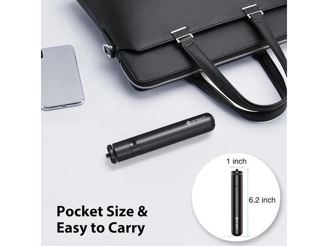 Webcam Tripod, EMEET Professional Webcam Mini Tripod, Portable & Lightweight, Adjustable Height from 5.7-12.2 in, Stable Use, Universal Compatible...