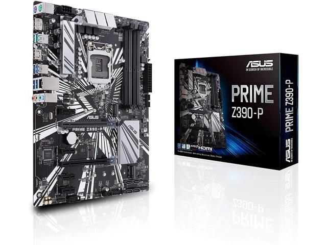ASUS PRIME Z390-P - Motherboard - ATX - LGA1151 Socket - Z390 - USB 3.1 Gen 1, USB 3.1 Gen 2 - Gigabit LAN - onboard gra