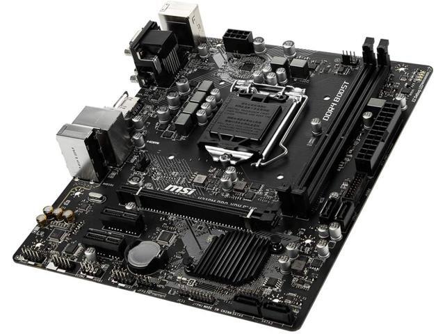 MSI PRO H310M PRO-VDH PLUS LGA 1151 (300 Series) Micro ATX Intel Motherboard