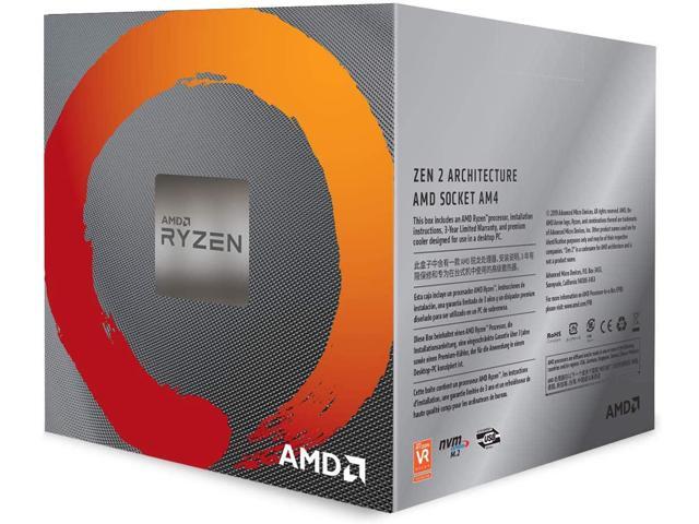 AMD Ryzen 7 3rd Gen - Ryzen 7 3800X Matisse (Zen 2) 8-Core 3.9 GHz Socket AM4 105W 100-100000025BOX Desktop Processor