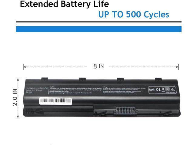 593553-001 MU06 Laptop Battery for HP Pavilion G6 Seires g6-2249wm g6-2235us g6-2210us g6-1b79dx g6-1b59wm g6-1b60us g6-1b39wm g6-1c35dx g6-1c58dx...