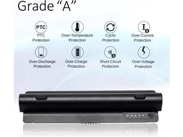 SOLICE New R795x XPS L702x L502x L501x Laptop Battery Compatible with Dell XPS 17 L701x XPS 14 L401X,fit: 312-1123 312-1127 453-10186 J70W7 JWPHF...