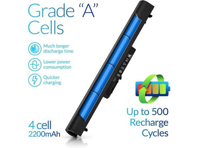 NinjaBatt Battery for HP 695192-001 VK04 15-B142DX 14-B109WM HSTNN-YB4D 15-B129WM 694864-851 14-C050NR 15-B119WM 14-B120DX 15-B123CL 14-B015DX...