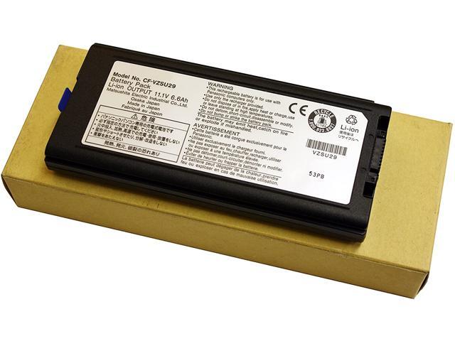 GreenTech New CF-VZSU29U Replacement Battery for Panasonic Toughbook CF-29 CF-51 CF-52 - Li-Ion 11.1V 73Whr 6600mAh 9-Cell CF-VZSU29 CF-VZSU29AS