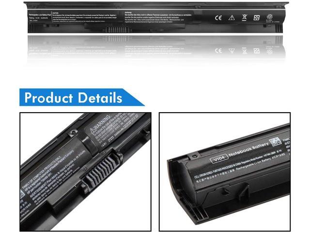 756743-001 VI04 V104 Laptop Battery for HP Pavilion 15-P 17-F Series 15-p011na 15-p165sa 15-p214dx 15-p003ax 17-f115dx 17-f215dx Fit 756744-001...