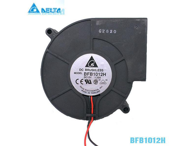 for delta BFB1012H 9CM 97*94*33 9733 12V 1.2A centrifugal fan pair of holes 100