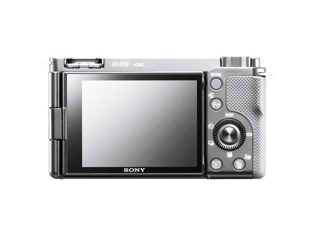 Sony - Alpha ZV-E10 Mirrorless Vlog Camera - Body Only - Black - image 3