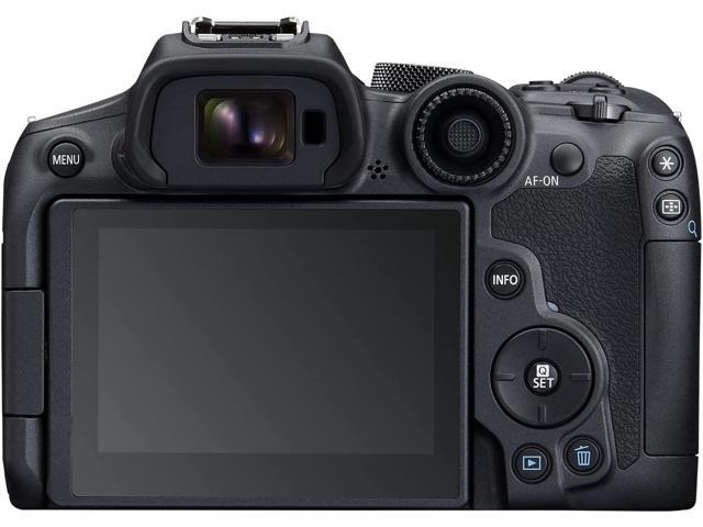 Canon - EOS R7 Mirrorless Camera (Body Only) - Black - image 3