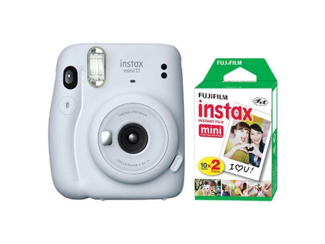 Photos - Camcorder Fujifilm Instax Mini 11 Instant Film Camera Ice White + 20 Sheets Instant 