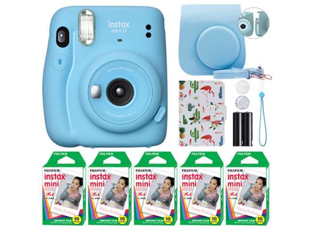 Photos - Camcorder Fujifilm Instax Mini 11 Fuji Instant Film Camera Sky Blue FUMINI11SKBLUEK7 