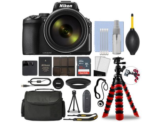 Nikon Coolpix P950 Digital Camera with 83x Zoom + Flex Tripod 32GB Accessory Kit