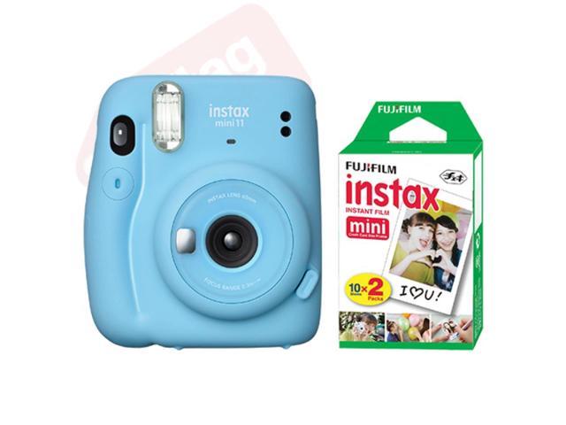 Photos - Camcorder Fujifilm Instax Mini 9 Instant Film Camera Sky Blue + 20 Sheets Instant Fi 