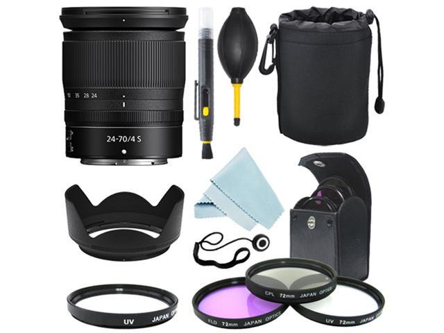 Nikon NIKKOR Z 24-70mm f/4 S Lens + Filter Kit + Accessory Kit WHITE BOX