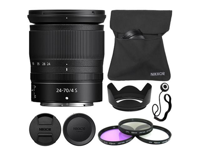 Nikon NIKKOR Z 24-70mm f/4 S Lens + Deluxe Accessory Kit WHITE BOX