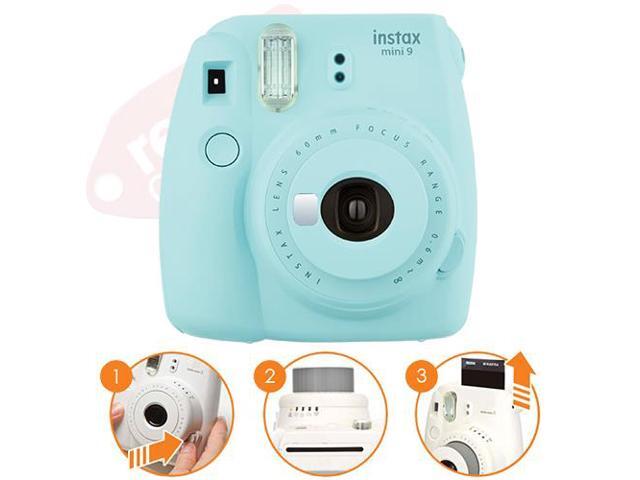 Fujifilm Instax Mini 9 Instant Film Camera Lime Green + 40 Film Accessory Kit