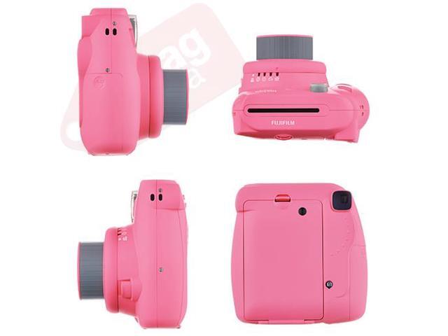 Fujifilm Instax Mini 9 Instant Film Camera Smokey White + 40 Film Accessory Kit