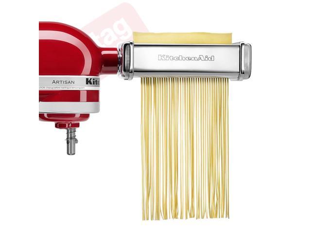 KSMPRA Pasta Roller Attachments for Most KitchenAid Stand Mixers - Stainless Steel - image 8