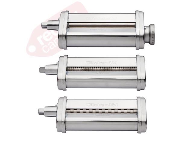 KSMPRA Pasta Roller Attachments for Most KitchenAid Stand Mixers - Stainless Steel - image 4