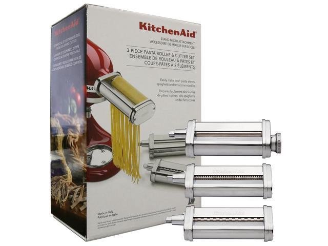 KSMPRA Pasta Roller Attachments for Most KitchenAid Stand Mixers - Stainless Steel - image 3