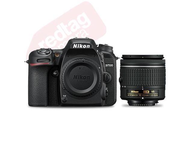 Nikon D7500 20.9MP Digital SLR Camera Body + 18-55mm f/3.5-5.6G VR AF-P DX Lens
