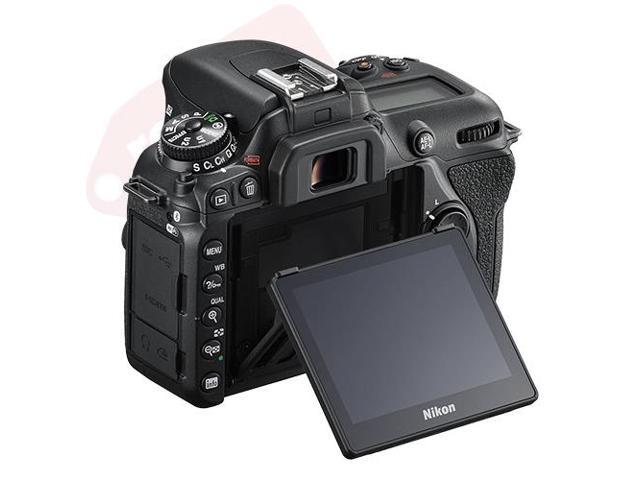 Nikon D7500 20.9 MP Digital SLR Camera Body + 32GB Top Accessory Bundle