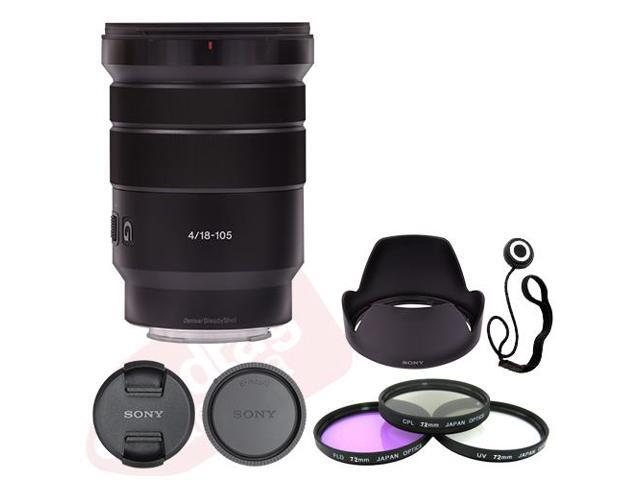 Sony E PZ 18-105mm f/4 G OSS Lens SELP18105G + Deluxe Accessory Kit