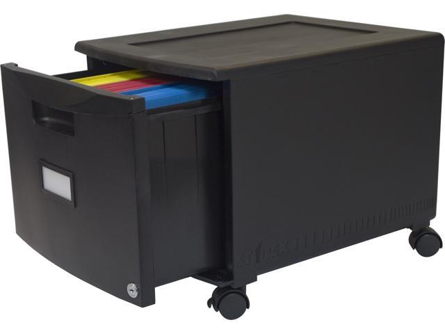 1 Drawer Mobile File Cabinet with Lock 18'
