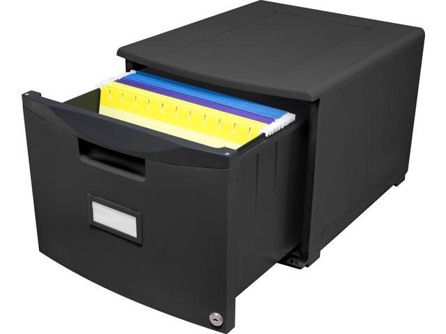 1 Drawer Mobile File Cabinet with Lock 18'