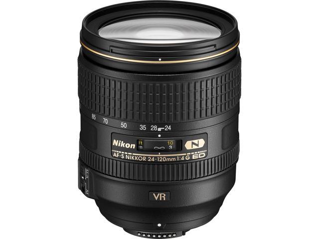 Nikon AF-S NIKKOR 24-120mm f/4G ED VR Lens with Pro Filter (Renewed)