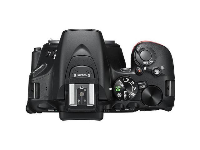 Nikon D5600 DSLR Camera (Body Only) (Intl Model) Includes 64GB Memory Kit