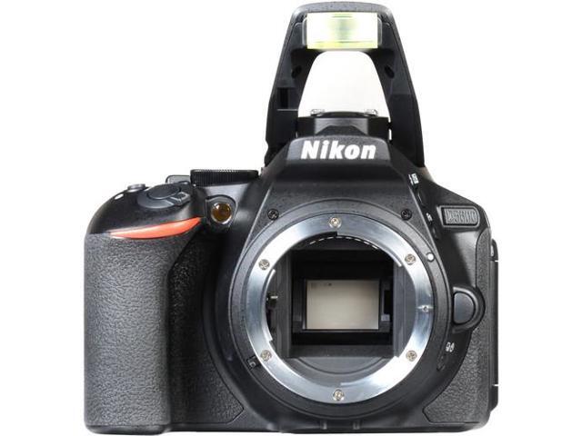 Nikon D5600 DSLR Camera (Body Only) (Intl Model) Includes 64GB Memory Kit
