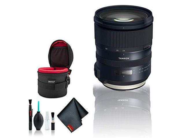 Tamron SP 24-70mm f/2.8 Di VC USD G2 Lens for Canon EF - Deluxe Bundle