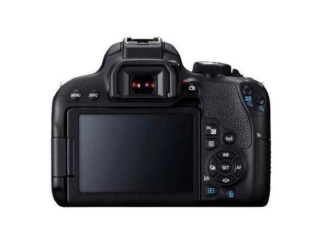 Canon EOS 800D (Rebel T7i) 18-55mm IS STM Lens Bundle SanDisk 32gb SD Card + 3PC Filter Kit + MORE - International