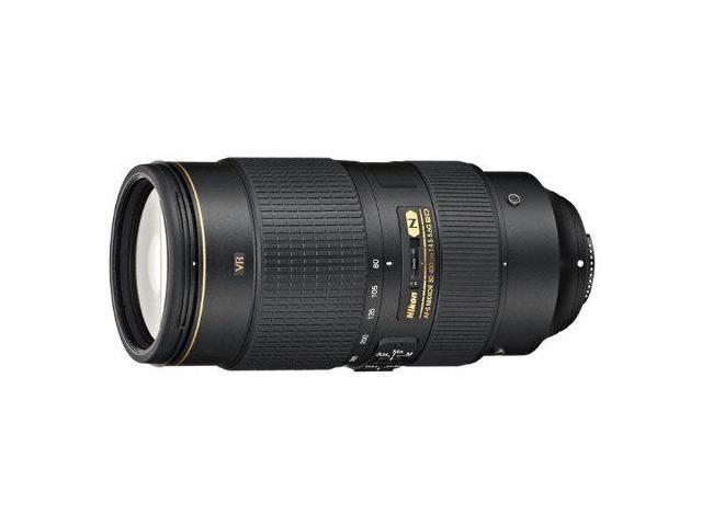Nikon AF-S FX NIKKOR 80-400mm f.4.5-5.6G ED Vibration Reduction Zoom Lens with Auto Focus for Nikon DSLR Cameras