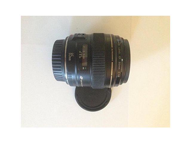 Canon EF 85mm f/1.8 USM Medium Telephoto Lens for Canon SLR Cameras - Fixed International Version