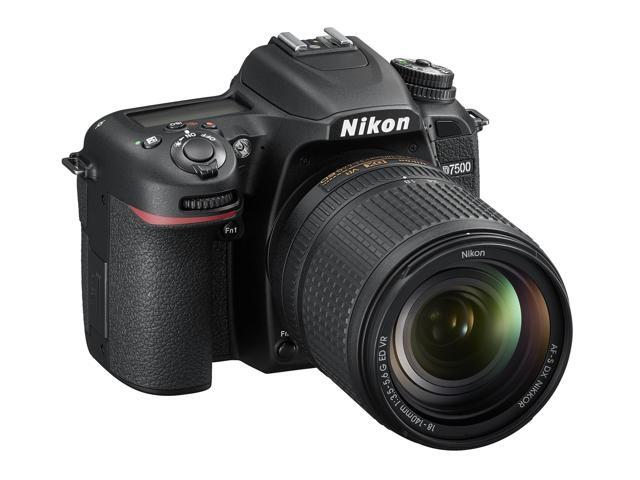 Nikon - D7500 DSLR 4K Video Camera with AF-S DX NIKKOR 18-140mm f/3.5-5.6G ED VR lens - Black - image 5