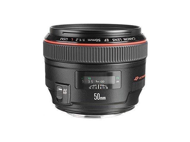 Canon EF 50mm f/1.2 L USM Lens for Canon Digital SLR Cameras - Fixed International Version