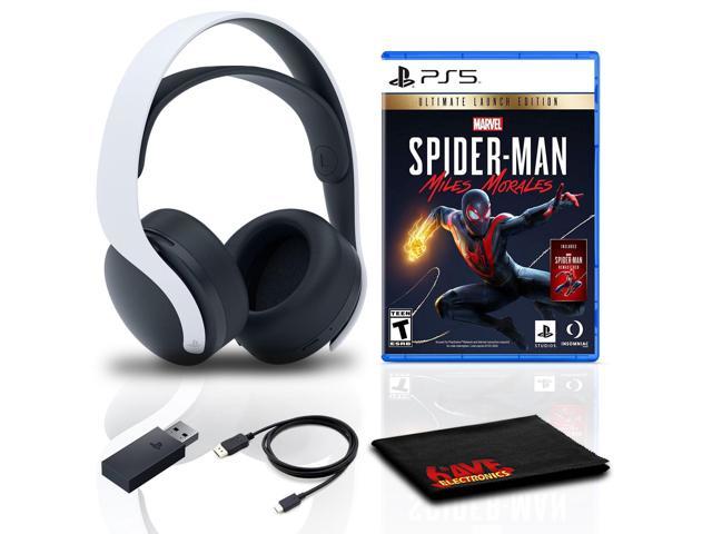 PULSE 3D Wireless Headset Bundle with Spider Man Miles Morales - PlayStation 5