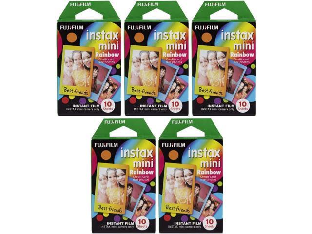 Fujifilm Instax Mini Instant Rainbow Film (50 Sheets)