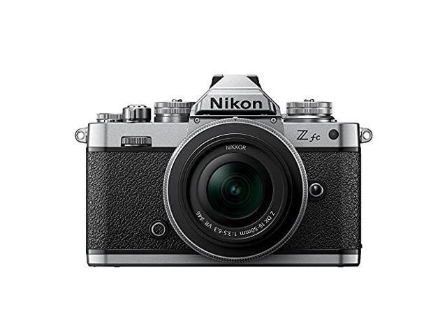Nikon - Z fc 4K Video Mirrorless Camera w/ NIKKOR Z DX 16-50mm f/3.5-6.3 VR - Black/Silver - image 8