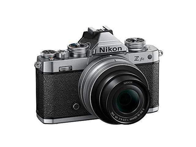Nikon - Z fc 4K Video Mirrorless Camera w/ NIKKOR Z DX 16-50mm f/3.5-6.3 VR - Black/Silver - image 10
