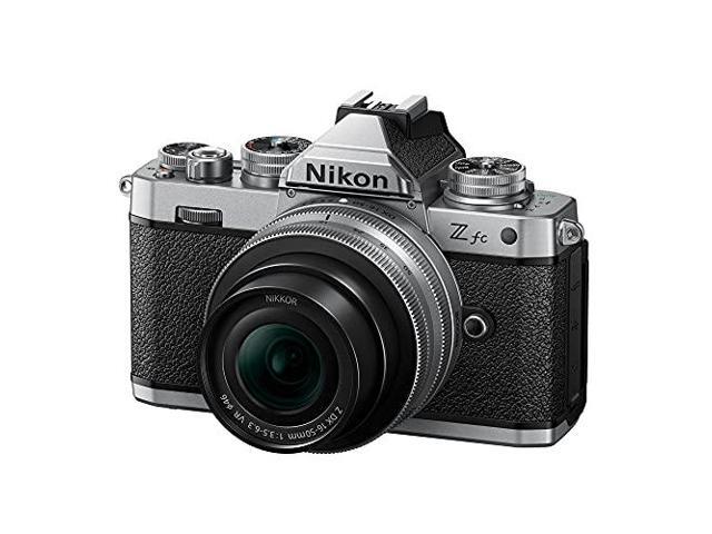 Nikon - Z fc 4K Video Mirrorless Camera w/ NIKKOR Z DX 16-50mm f/3.5-6.3 VR - Black/Silver - image 9