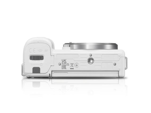 Sony - Alpha ZV-E10 Kit Mirrorless Vlog Camera with 16-50mm Lens - White - image 4