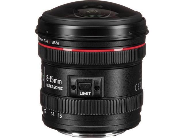 Canon EF 8-15mm f/4L Fisheye USM Ultra-Wide Zoom Lens for Canon EOS SLR Cameras International Version