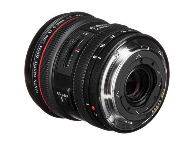 Canon EF 8-15mm f/4L Fisheye USM Ultra-Wide Zoom Lens for Canon EOS SLR Cameras International Version