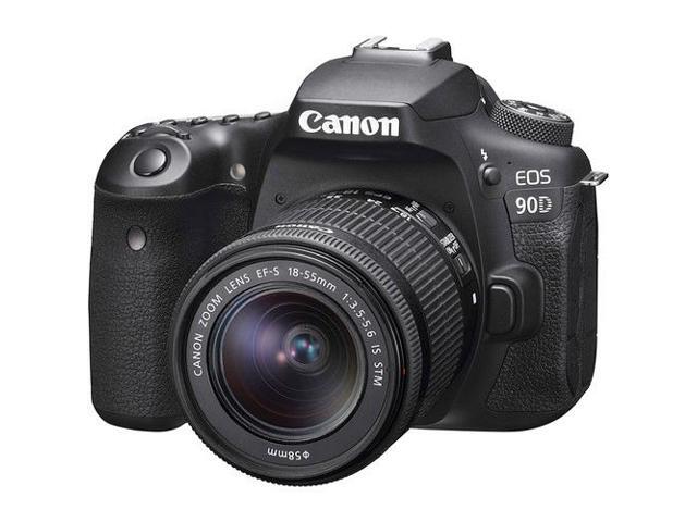 Canon EOS 90D DSLR Camera with 18-55mm Lens (International Model)
