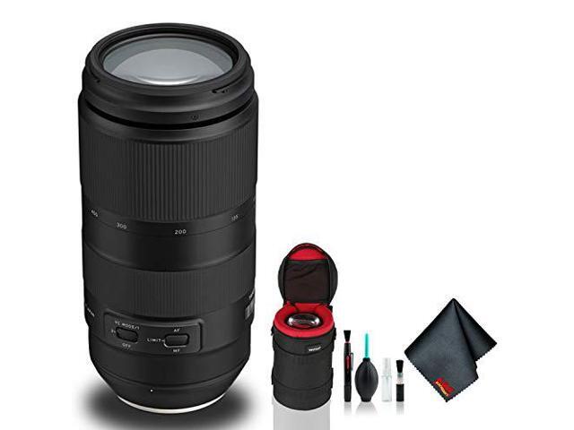 Tamron 100-400mm f/4.5-6.3 Di VC USD Lens for Nikon F - Deluxe Bundle