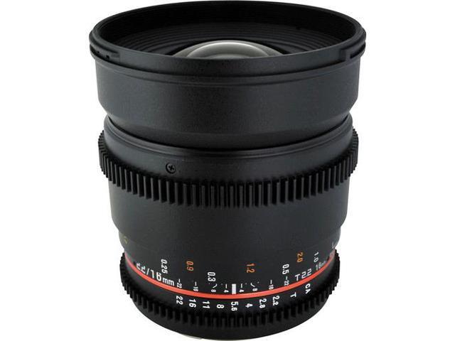 ROKINON 16mm T2.2 Cine Wide Angle Lens for Nikon F Mount